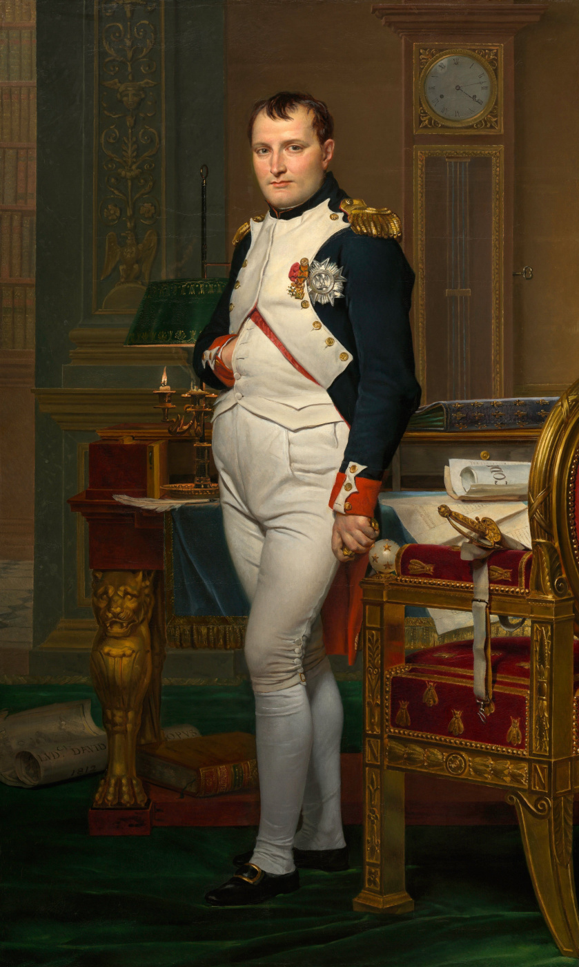 Жак-Луи Давид. Наполеон Бонапарт в рабочем кабинете в Тюильри