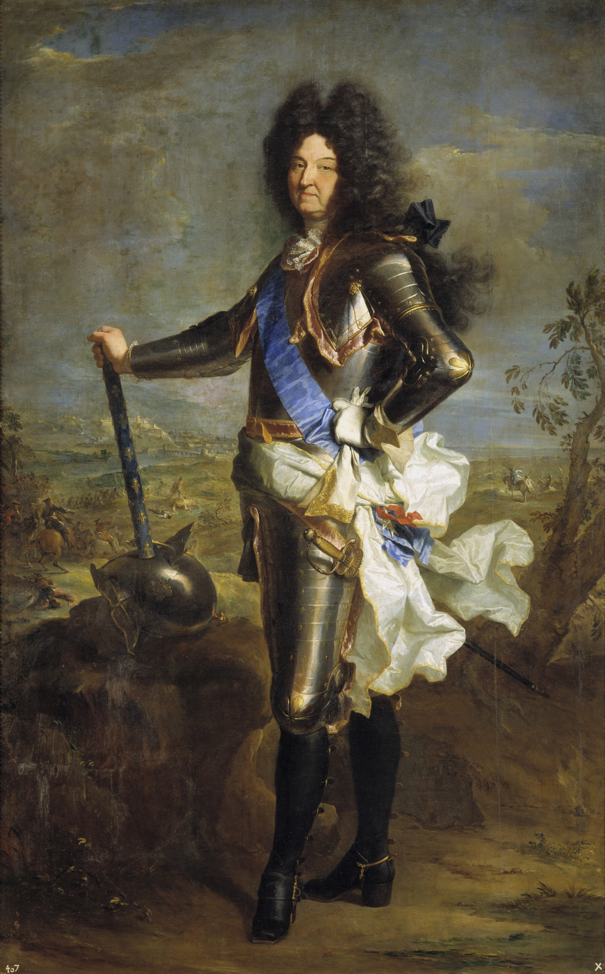 Гиацинт Франсуа Оноре Риго. Портрет Людовика XIV Французского