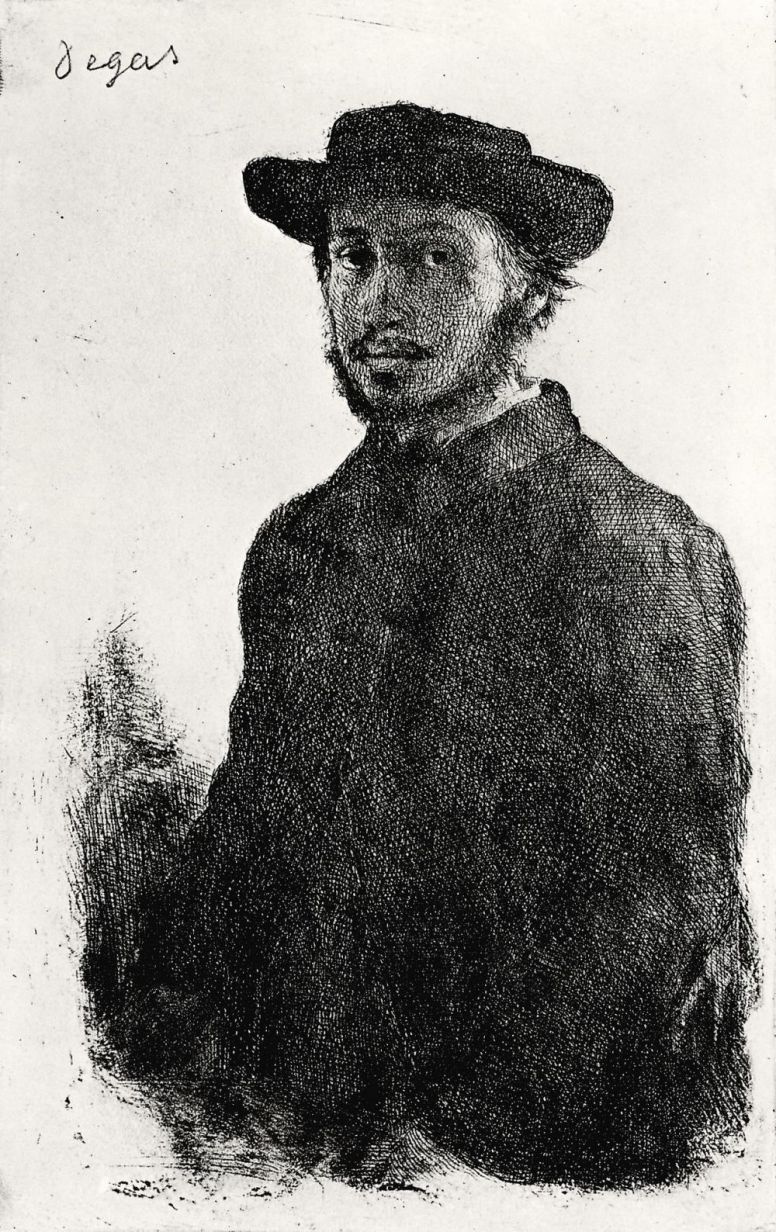 Эдгар Дега. Автопортрет