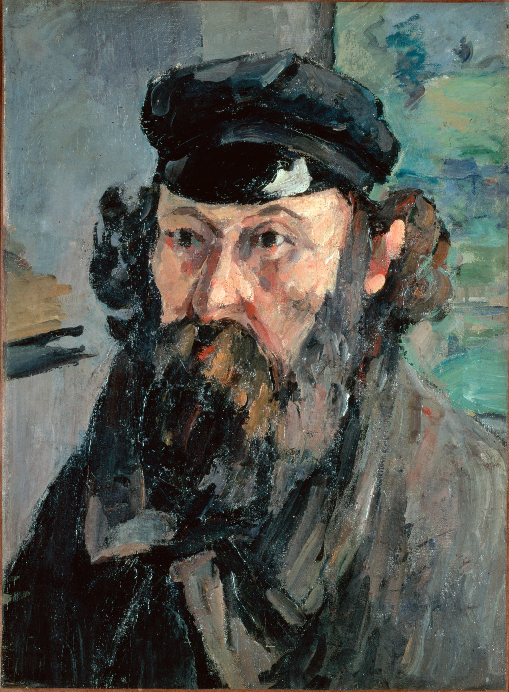 paul cezanne. Автопортрет