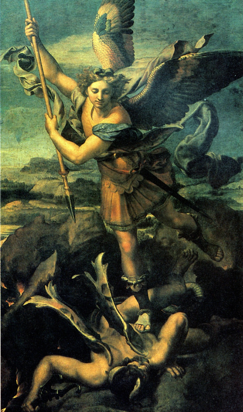 Святой архангел Михаил и Дьявол