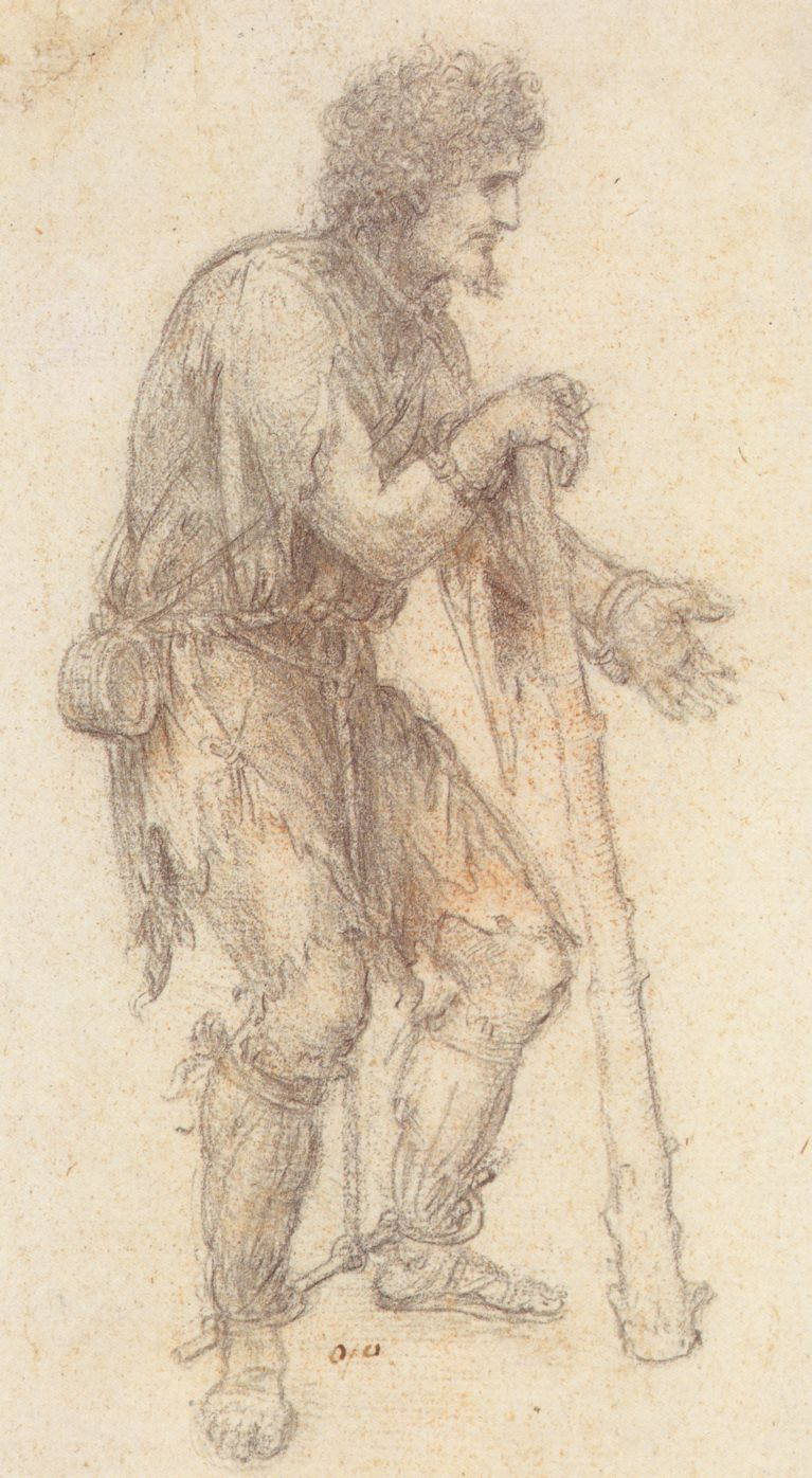 Леонардо да Винчи. Ряженый в образе заключенного