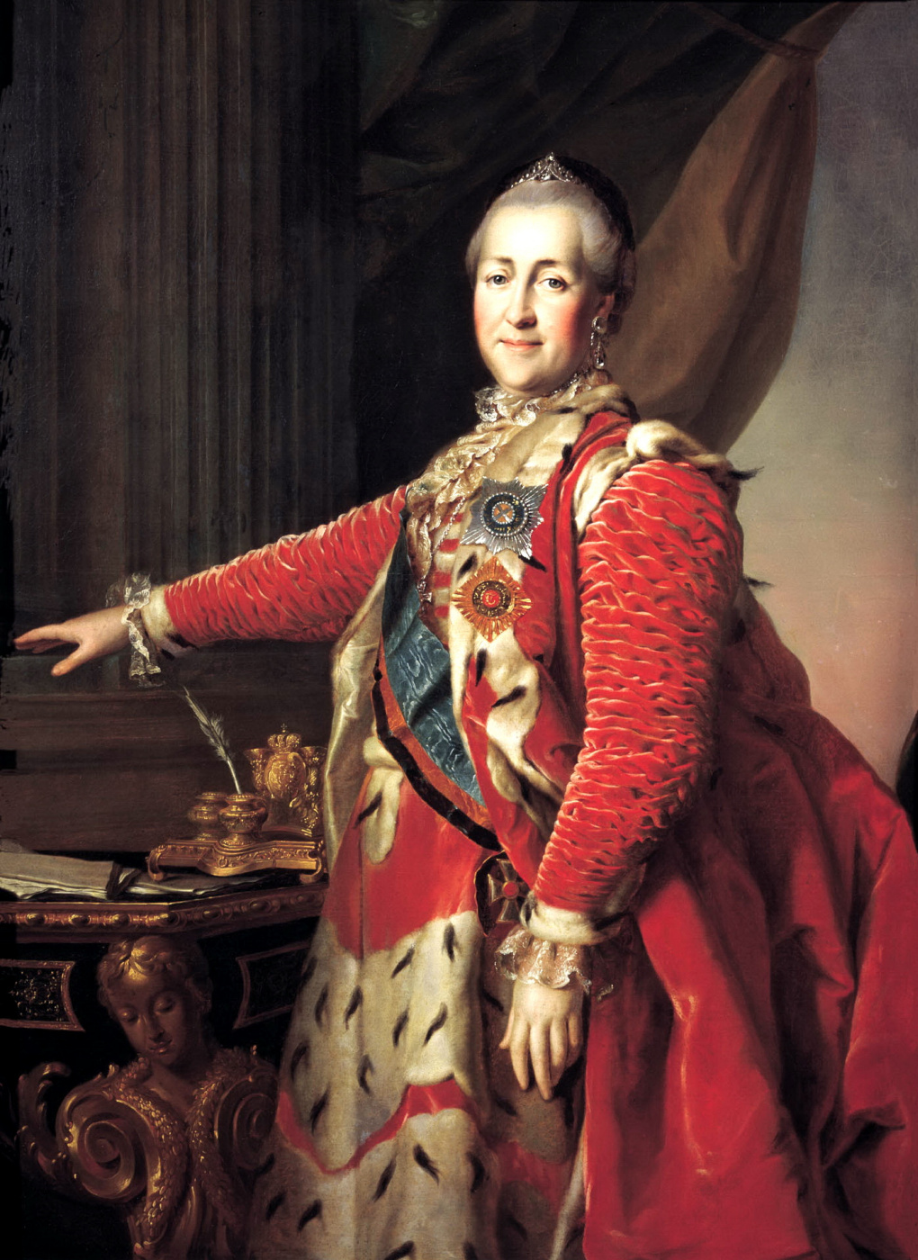 portrait of catherine ii