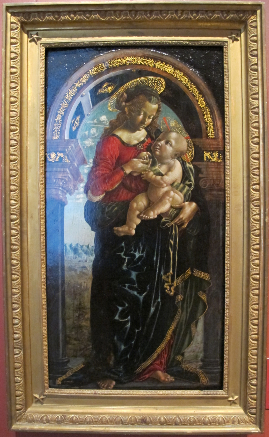 Мадонна с младенцем под аркой (авторство не подтверждено)