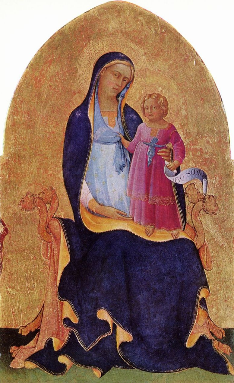 Лоренцо Монако. Мария с младенцем