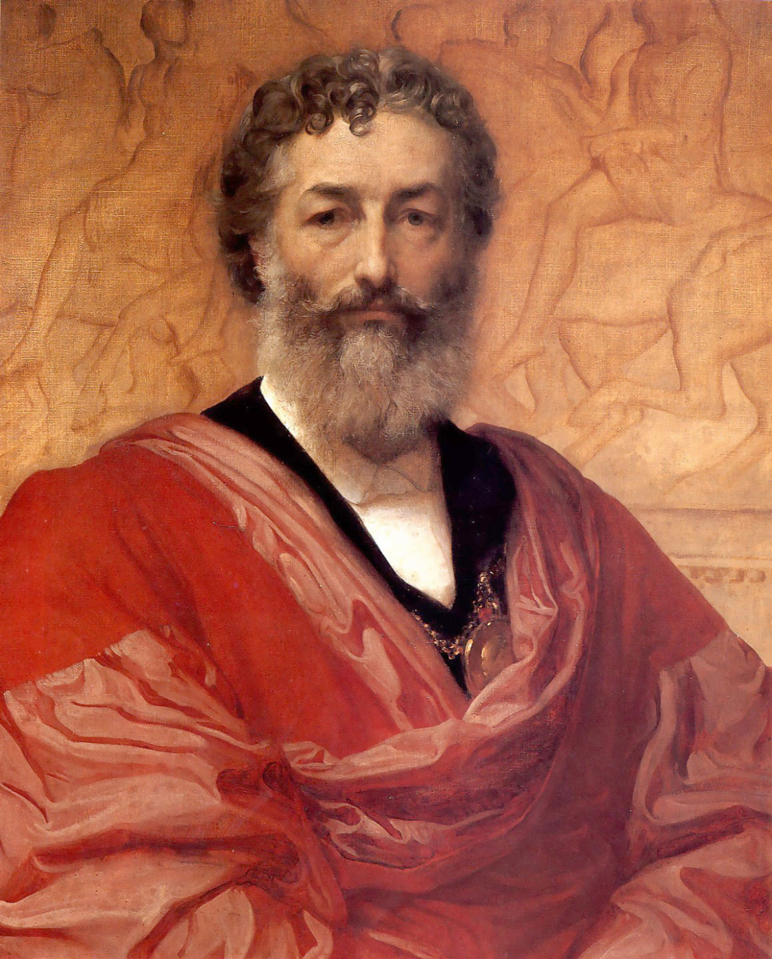 frederic leighton. Автопортрет