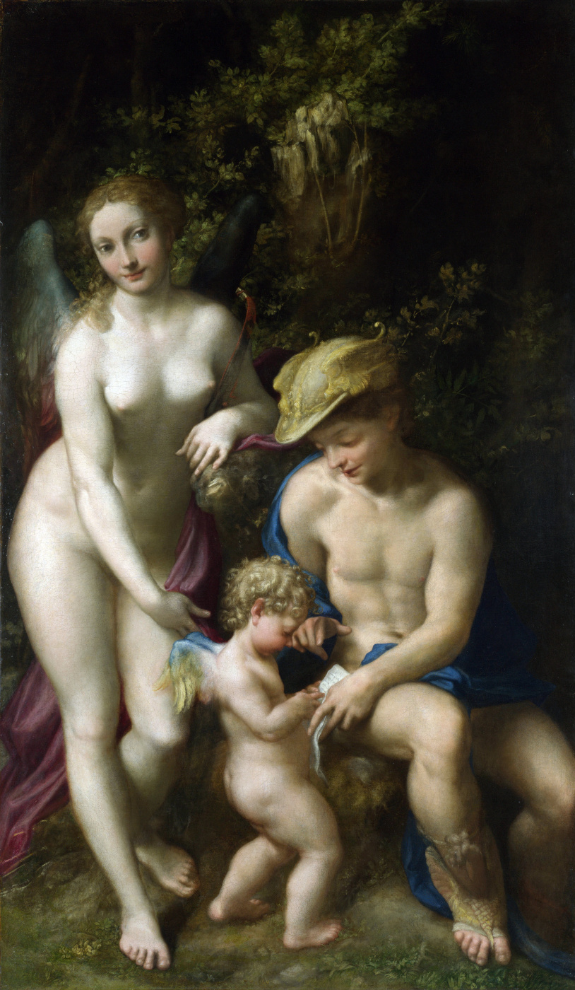 Антонио Корреджо. Венера с Меркурием и Амур