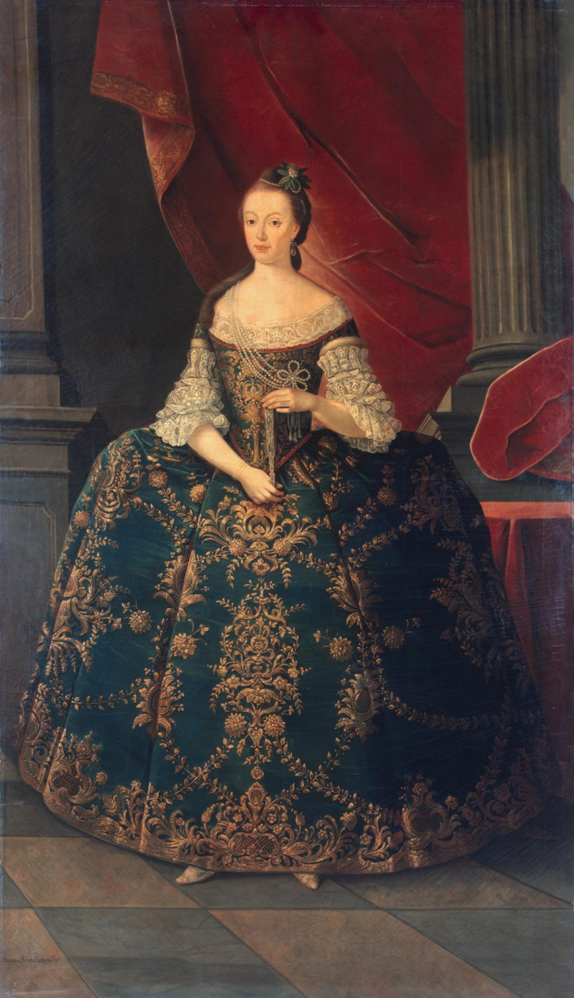 Мигел Антониу ду Амарал. Портрет Марии Франсиски, принцессы Бразильской и Бейранской