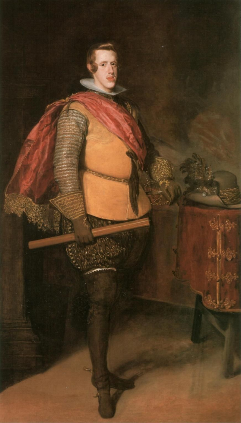 Диего Веласкес. Портрет Филиппа IV в жёлтом кафтане