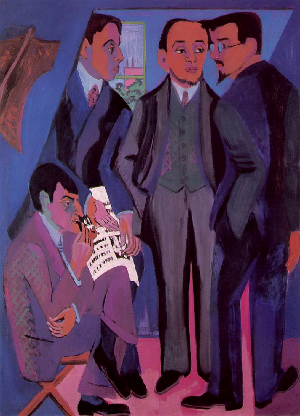 ernst ludwig kirchner. Художники