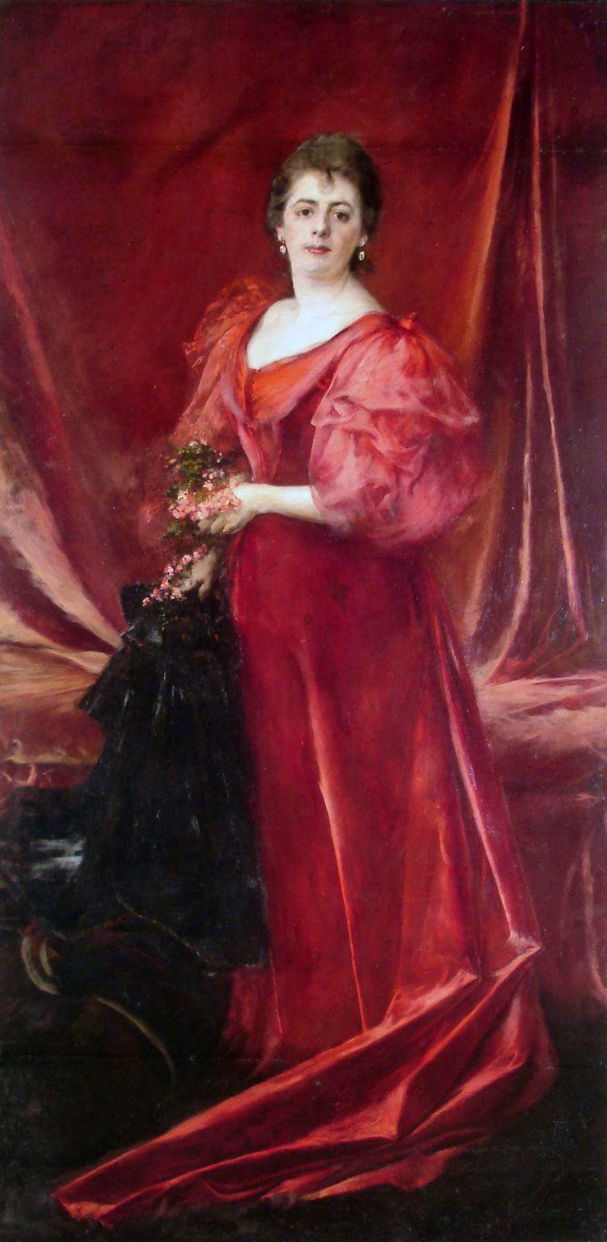 Эрнесто из La Cárcova. Портрет миссис Мария де ла Каркова де Феррари
