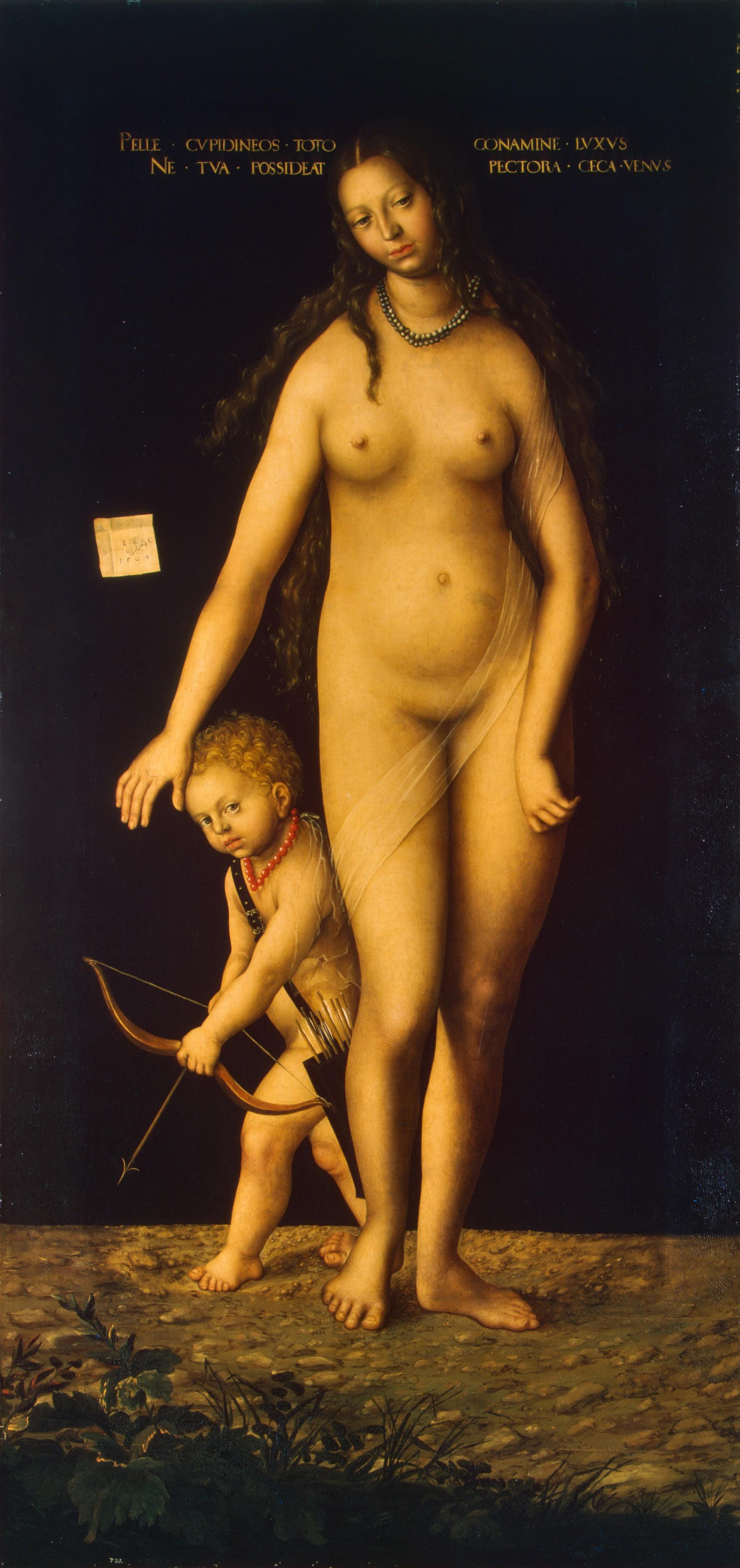 Лукас Кранах Старший. Венера и Амур