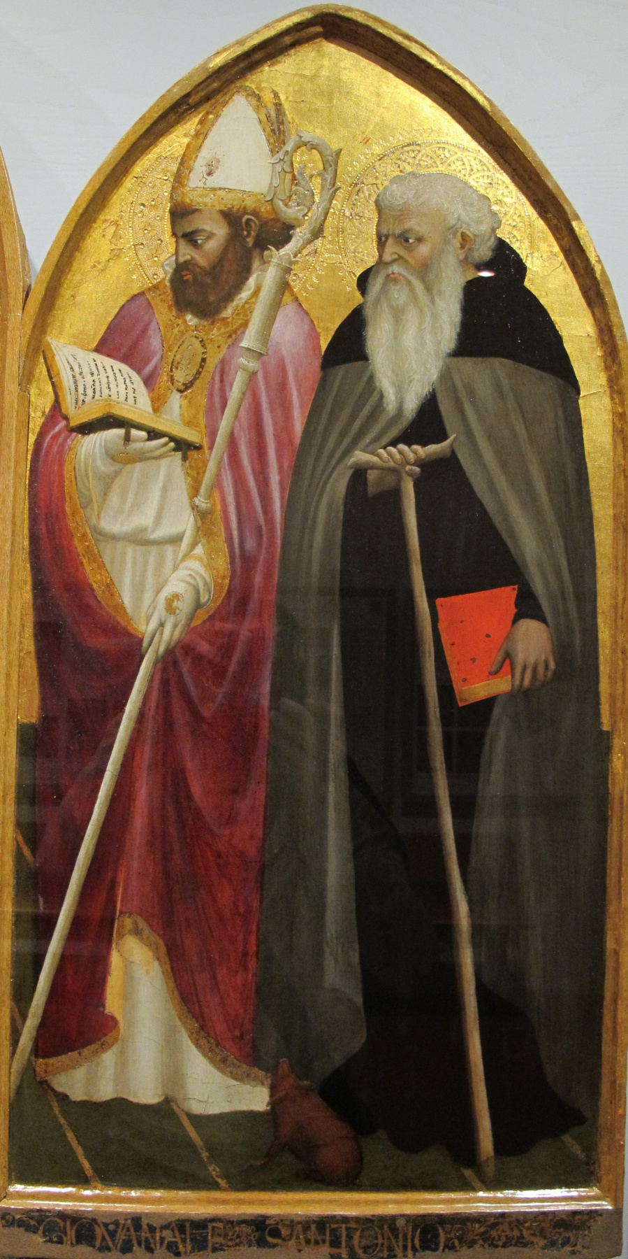Святой Амвросий Медиоланский и Святой Ювеналий. Триптих Сан-Джовенале