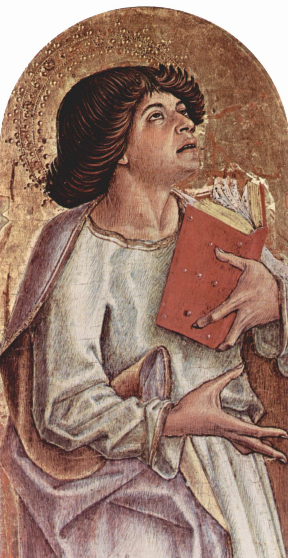 Карло Кривелли. Апостол. Центральный алтарь кафедрального собора в Асколи, полиптих, пределла