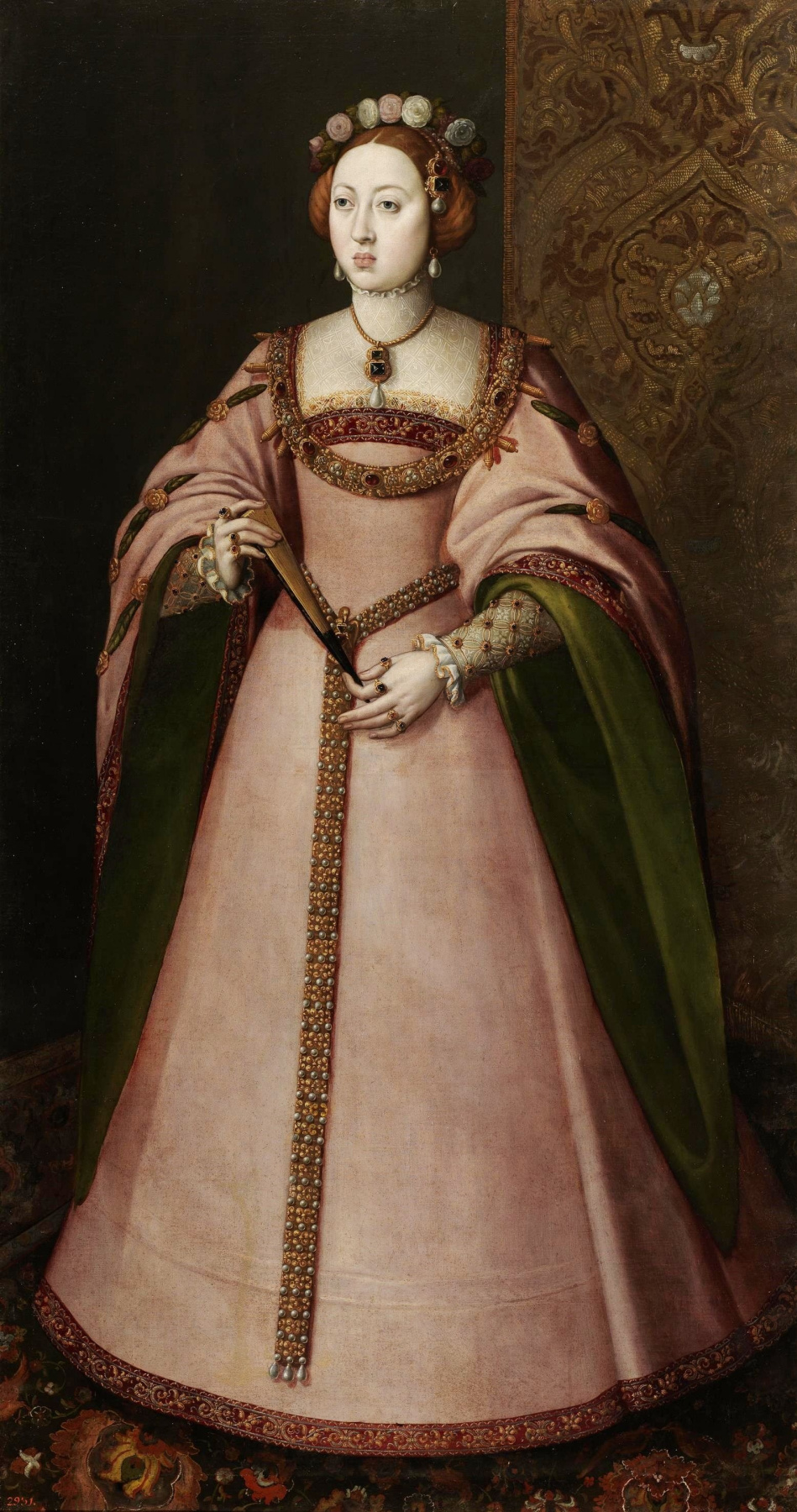 Шедевры  неизвестных художников. Мария Португальская, первая жена короля Испании Филиппа II