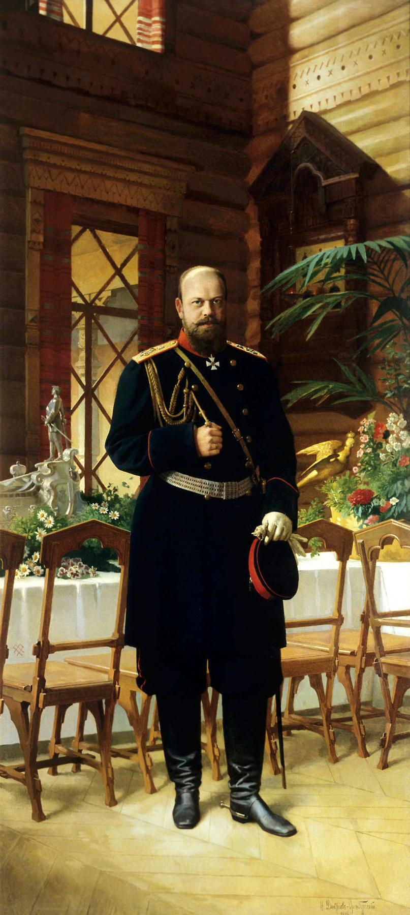 Николай Дмитриевич Дмитриев-Оренбургский. Портрет императора Александра III