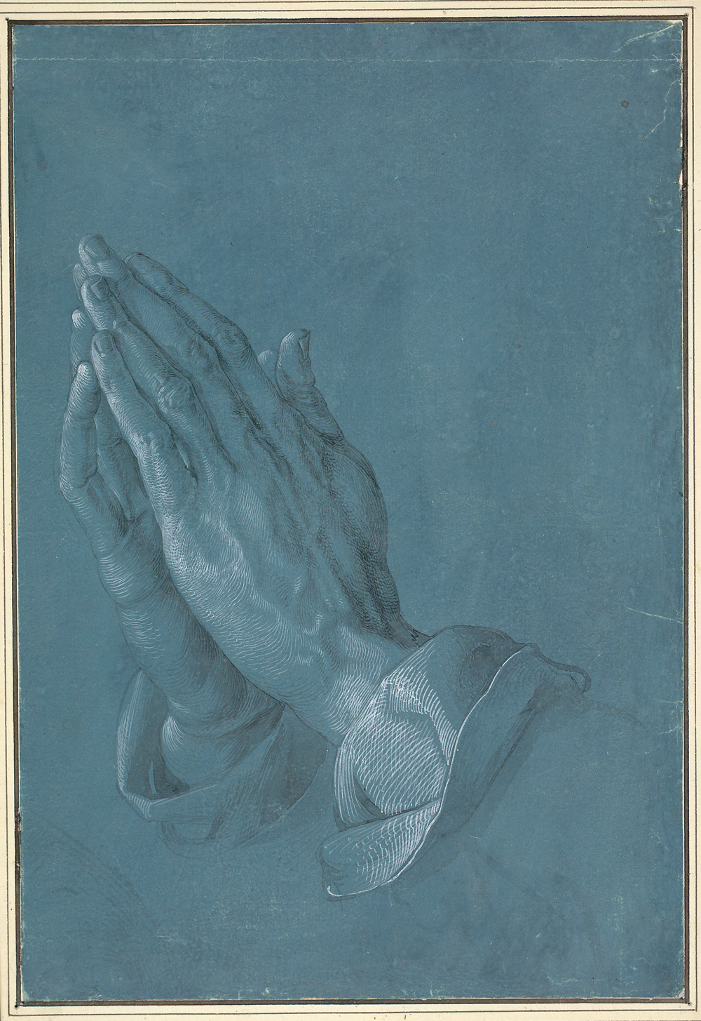 praying hands (the hands of the apostle)