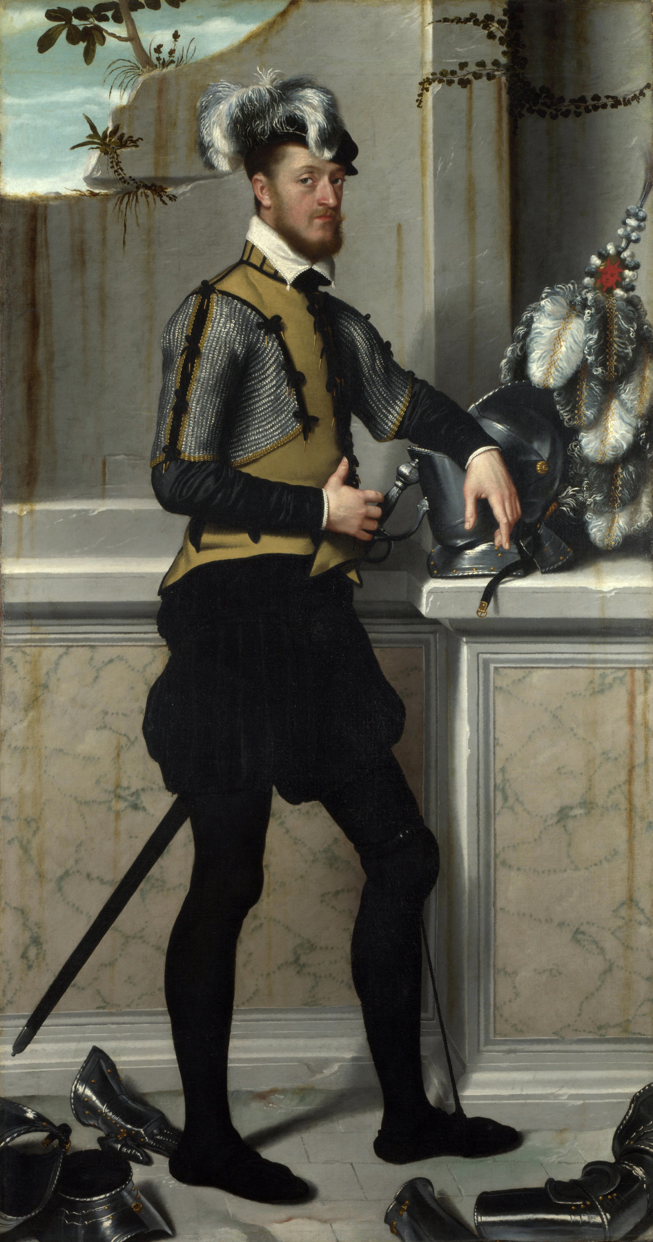 Джованни Баттиста Морони. Фаустино Авогадро  (Рыцарь с раненой ногой)