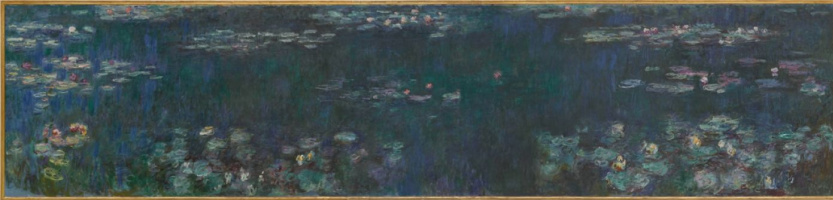 Клод Моне. Водяные лилии: зеленое отражение