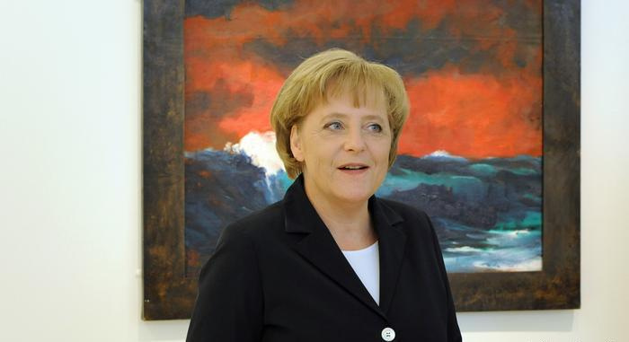 Меркель убрала картины Нольде из кабинета из-за выставки, посвященной его нацистскому прошлому