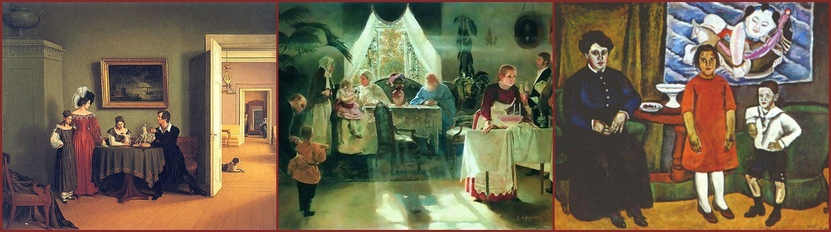 Семейные ценности и картины прошлого и настоящего – в Русском музее.