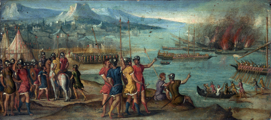 Венецианская Итальянский. Морской бой