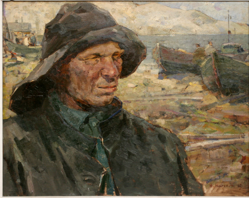 尼古拉罗维奇 卡尔亚金. 老渔夫