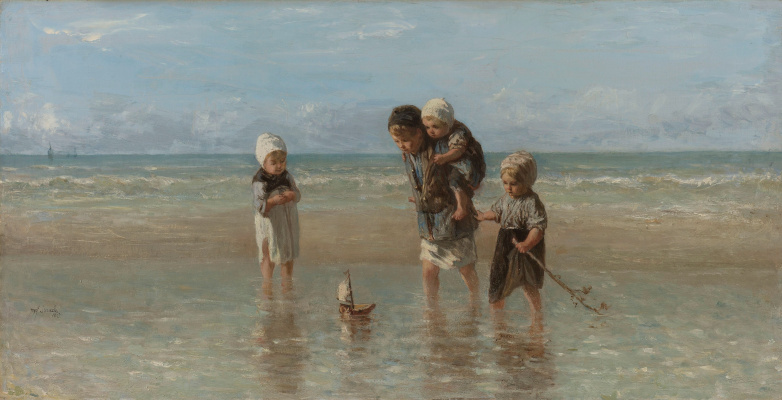 Йозеф Исраэлс. Дети моря