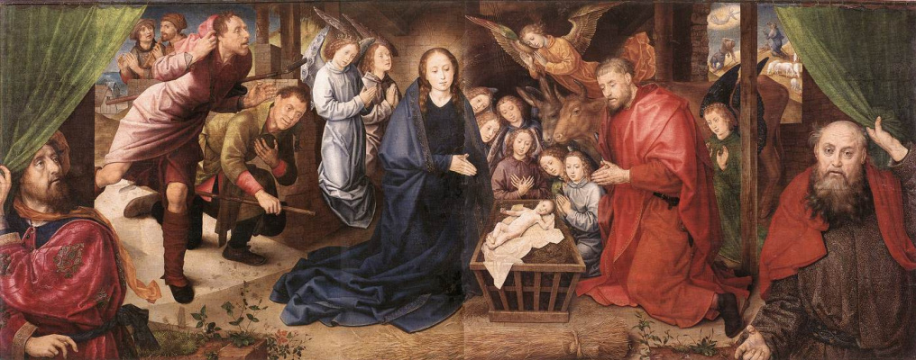 Ван Дер Гоес Гюго. Рождение Христа