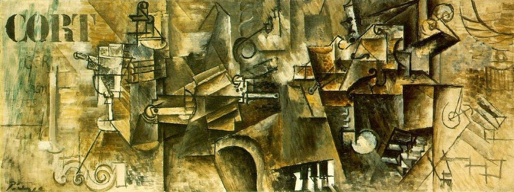 Пабло Пикассо. Натюрморт на пианино ("CORT")