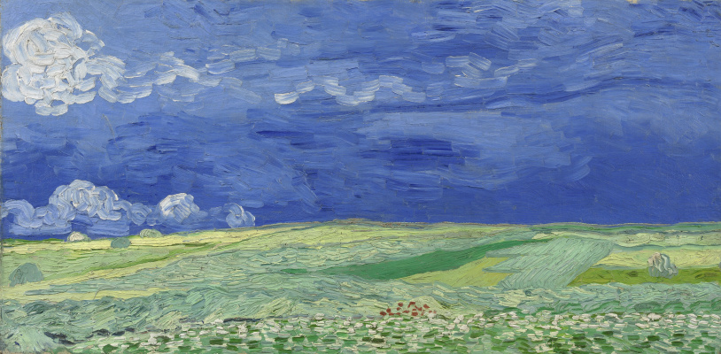 Винсент Ван Гог. Тучи над пшеничными полями