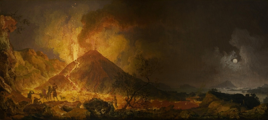 Пьер-Жак Волер. Извержение Везувия. 1771