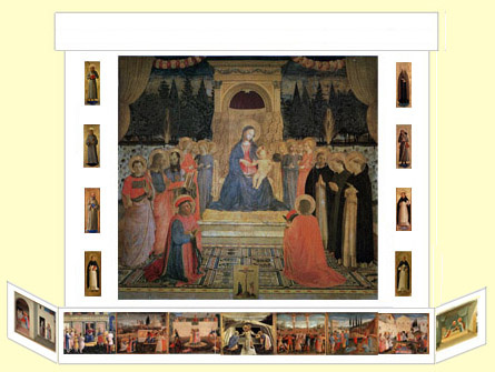 Алтарь святых Косьмы и Дамиана монастыря Сан Марко во Флоренции