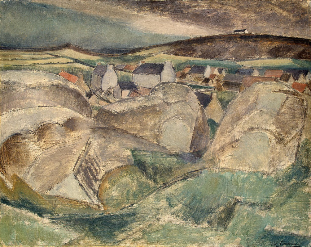 Эндрю Уайет - Ветер с моря, 1947, 70×47 см: Описание произведения | Артхив