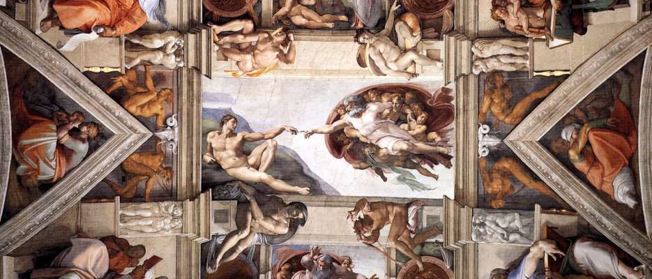 Микеланджело Буонарроти. Потолок Сикстинской капеллы