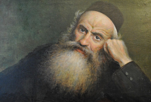 Юдель Пэн. Портрет старого еврея