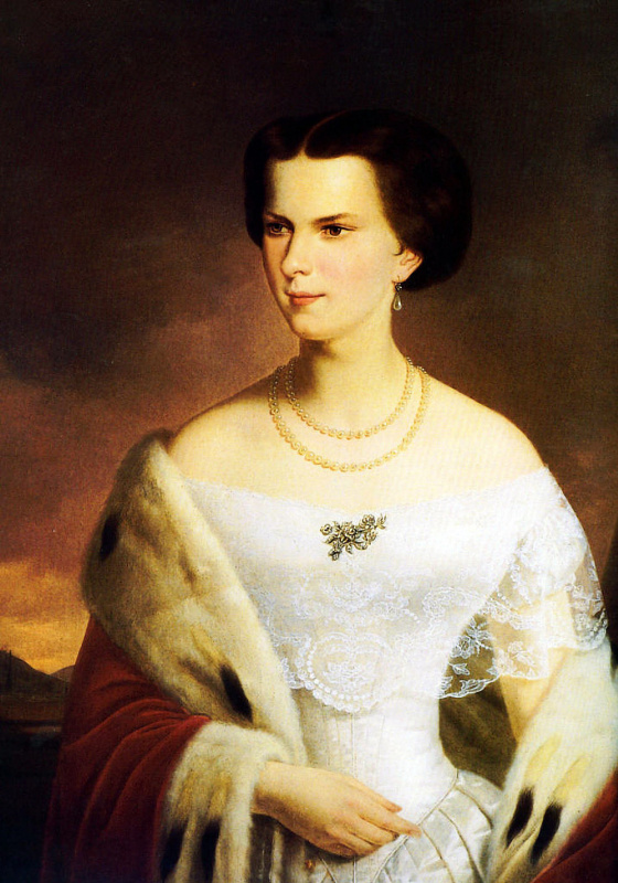 Портрет императрицы Елизаветы Австрийской