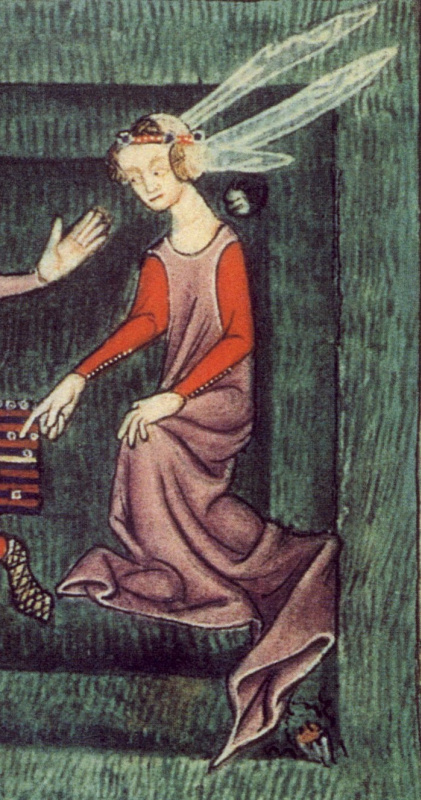 «Платья Изольды» на средневековых миниатюрах