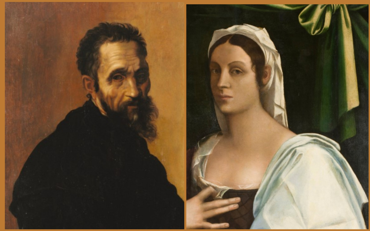 История любви в картинах: Микеланджело и Виттория Колонна