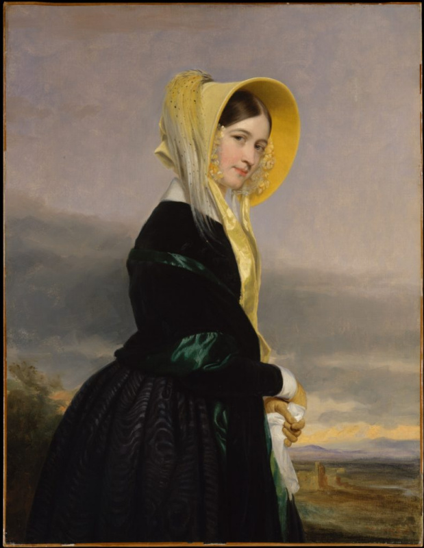 Джордж Хили, "Юфимия Уайт ван Ренсселар" (1842). Метрополитен-музей, Нью-Йорк