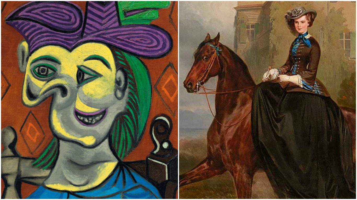 Портреты принцессы, музы Пикассо и пейзаж Моне станут «звёздами» аукционов