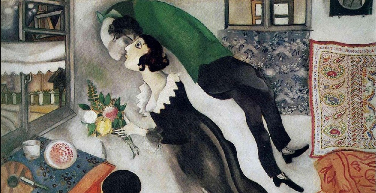 История любви в картинах: Марк Шагал и Белла Розенфельд