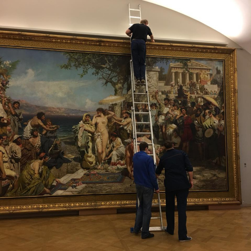 Римские оргии. Генрих Семирадский и выдающиеся академисты представлены на выставке в Русском музее