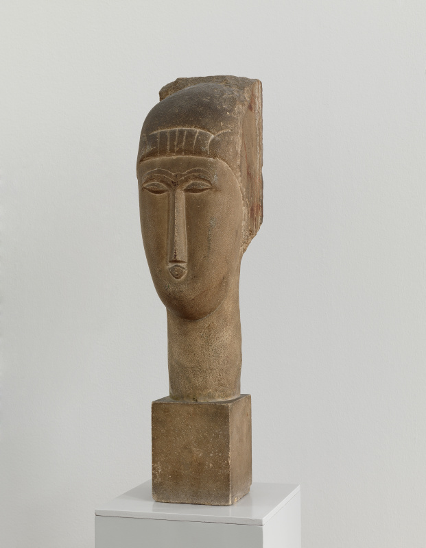 Амедео Модильяни, «Голова» (1913). Государственный музей в Карлсбурге