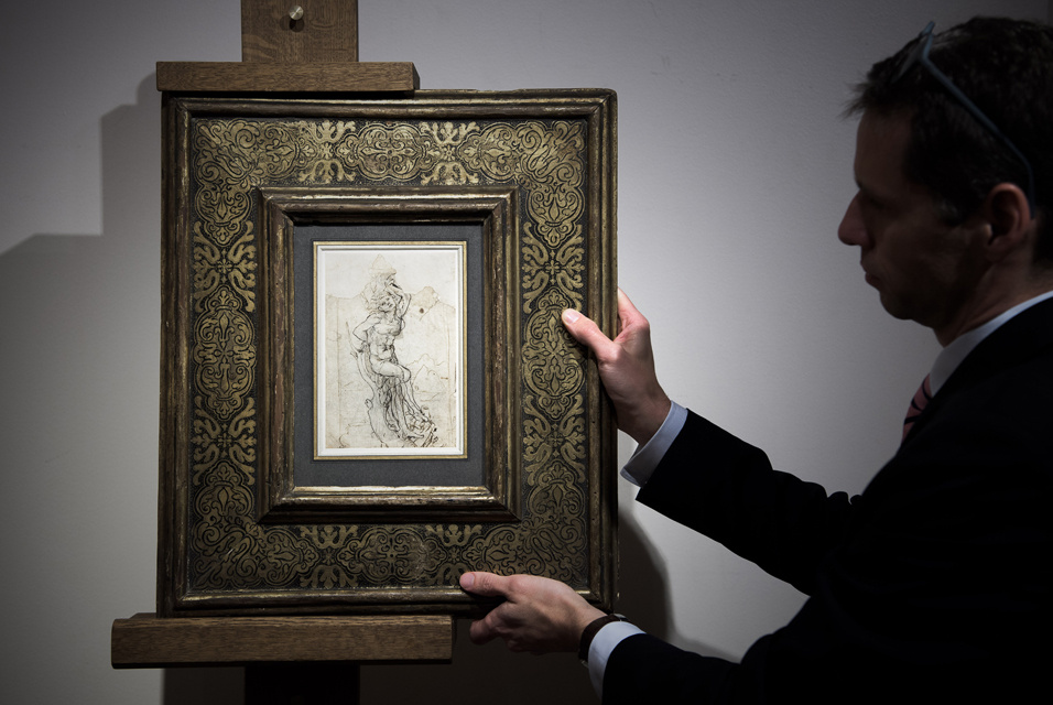 Франция запретила продавать редкий рисунок да Винчи