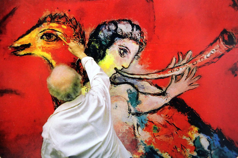 Метрополитен - опера снова закладывает фрески Шагала