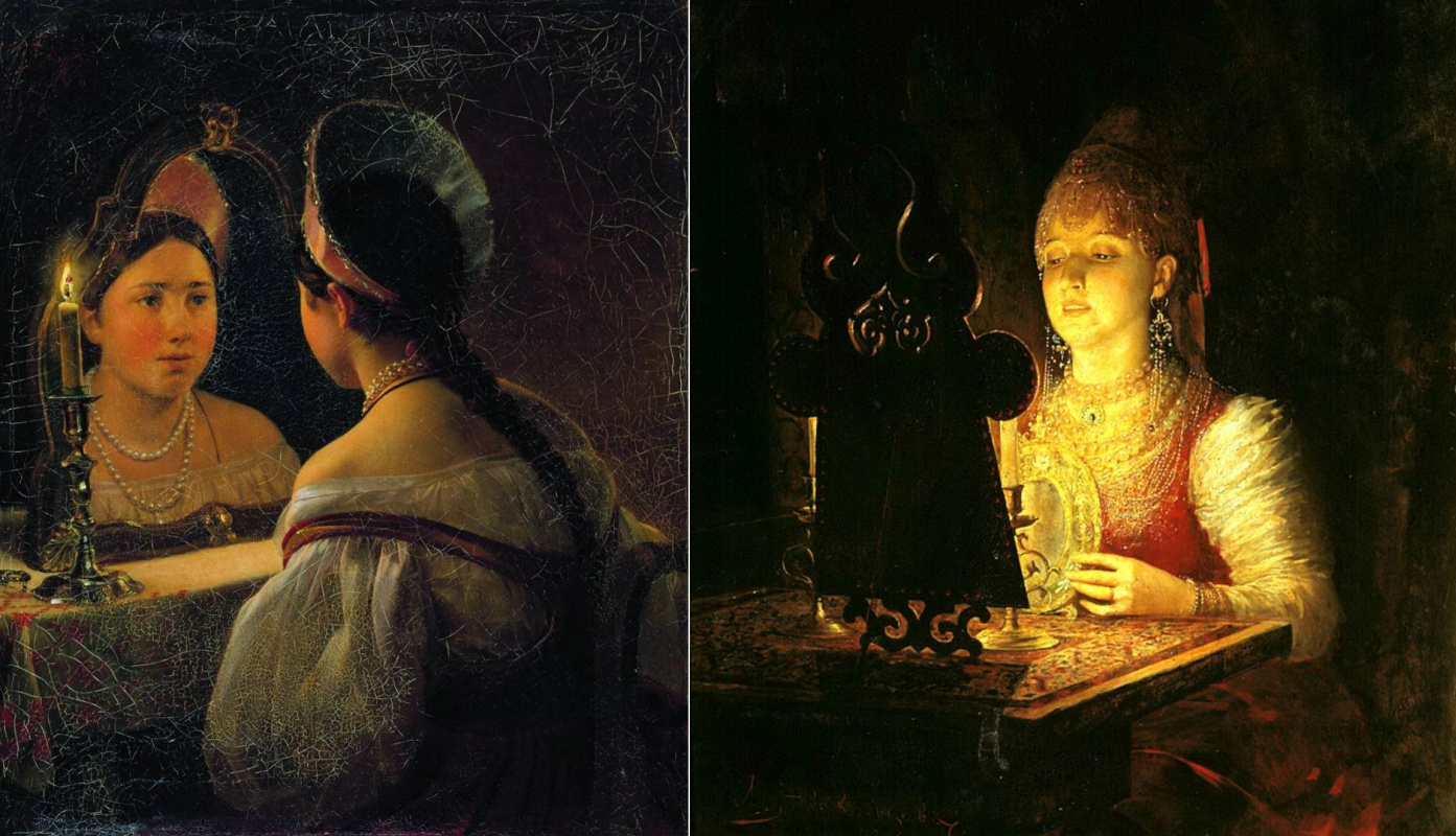 Зеркала с секретами на картинах известных художников: от ван Эйка до Серова, от странного до страшного