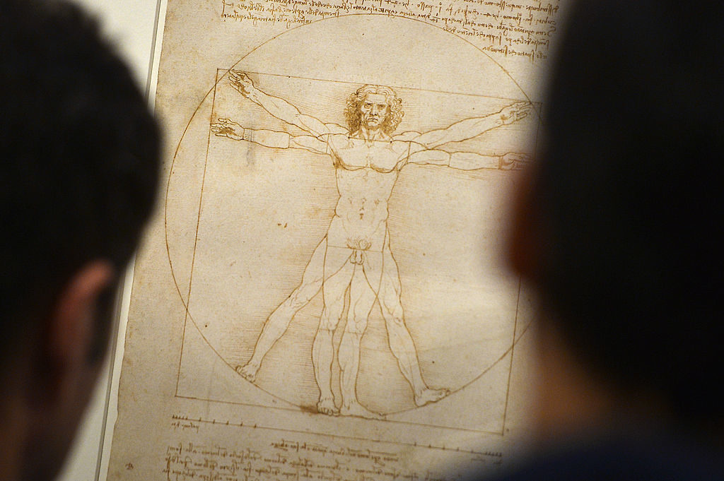 «Витрувианского человека» Леонардо запрещено везти в Лувр. Так постановил суд