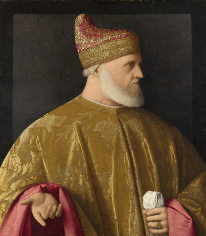 Винченцо Катена (атрибутировано), Портрет дожа Андреа Гритти, 1523-31 гг, Национальная галерея, Лонд