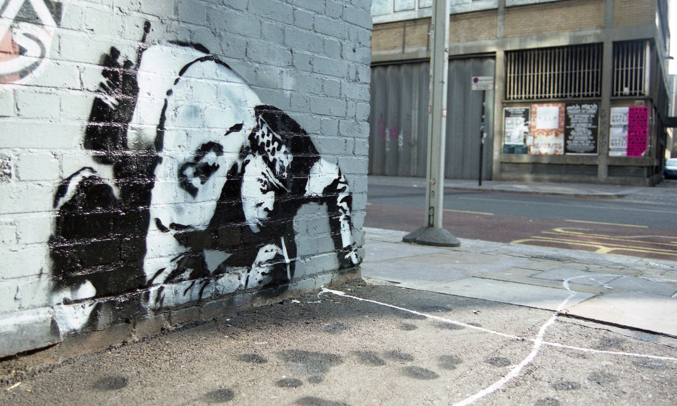 Граффити Бэнкси, пропавшее 10 лет назад и известное лишь по книгам, нашли в Лондоне